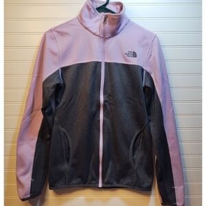 The North Face‎ Womens S P Soft Shell Jacket Lavender Gray Full Zip Amazie Mays